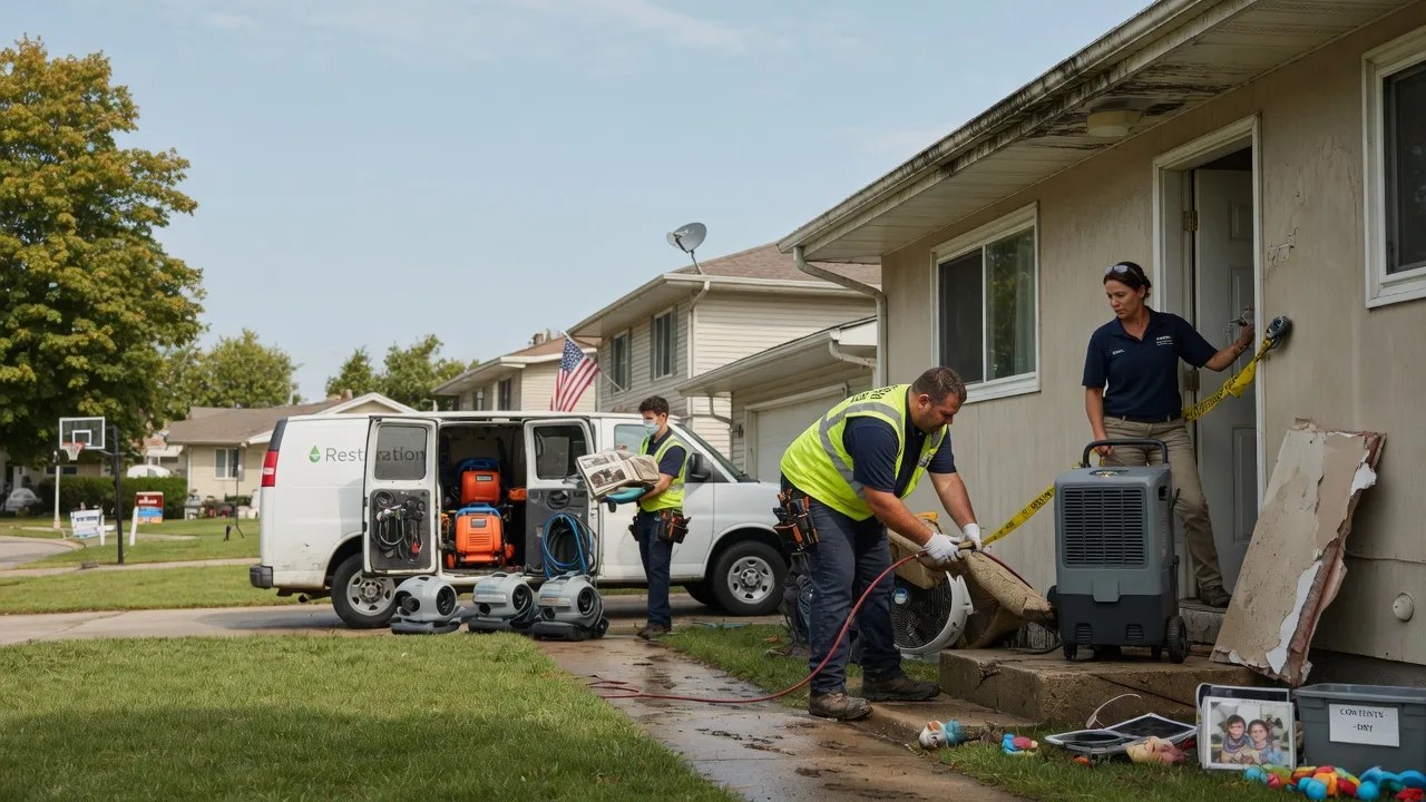 Water Damage Restoration in Flossmoor, IL near me
